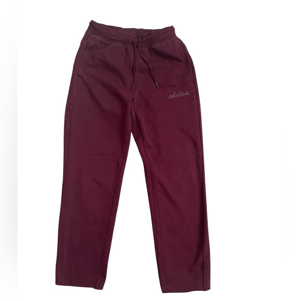 Adidas Burgundy Joggers